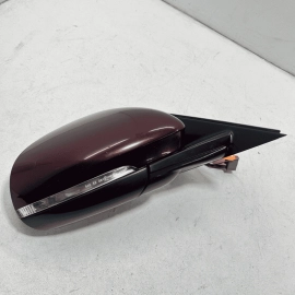 2017-2019 JAGUAR XE RIGHT SIDE DOOR REAR VIEW MIRROR W/O BLIND SPOT RED OEM