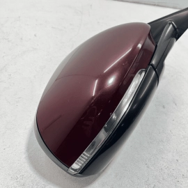 2017-2019 JAGUAR XE RIGHT SIDE DOOR REAR VIEW MIRROR W/O BLIND SPOT RED OEM