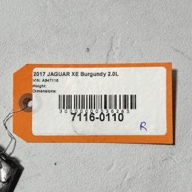 2017 - 2020 Jaguar Rear Right or Left Sill Plate Screw Cover Lid OEM