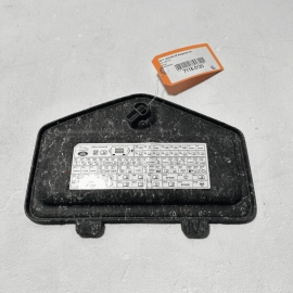 2017-2019 JAGUAR XE REAR RIGHT PASSENGER SIDE QUARTER FUSE BOX COVER LID OE