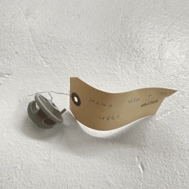 Trunk Cargo Side Net Clip Hook Gray 1648100240 OEM 2007-2012 Mercedes X164  Trunk Cargo Side Net Clip Hook Gray 1648100240 OEM 2007-2012 Mercedes X164