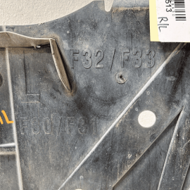 2017-2020 BMW 440i REAR LEFT SIDE UNDER BODY FORWARD SHIELD GUARD OEM