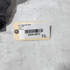 2017-2020 BMW 440i REAR LEFT SIDE UNDER BODY FORWARD SHIELD GUARD OEM
