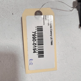 18-23 TOYOTA CAMRY Rear Right Passenger Door Window Belt Weatherstrip Space