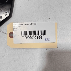 2018-2023 TOYOTA CAMRY Rear Right Passenger Side Interior Door Handle Cover