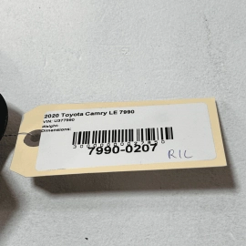 2019-2023 TOYOTA CAMRY REAR LEFT & CENTER SIDE SEATBELT SEAT BELT BUCKLE OE