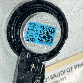 2017 - 2023 AUDI Q7 PREMIUM PLUS LEFT RIGHT B-PILLAR SOUND SPEAKER BOSE OEM