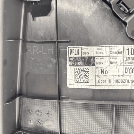 2018-2023 TOYOTA CAMRY REAR LEFT DRIVER SIDE PANEL TRIM COVER INTERIOR DOOR