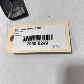 2018-2023 TOYOTA CAMRY REAR RIGHT PASSENGER RH DOOR SILL SCUFF PLATE TRIM O