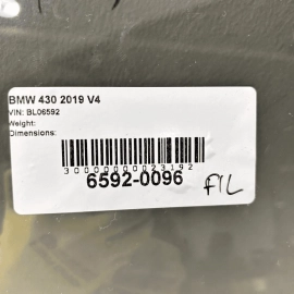 2017 - 2020 BMW 430I F36 FRONT LEFT DRIVER SIDE DOOR WINDOWS GLASS OEM