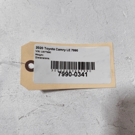 TOYOTA CAMRY 2020 2.5L GAS ENGINE  CONTROL MODULE UNIT ECU W/ BRACKET OEM