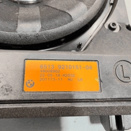 2011 - 2018 BMW 340 XI  AUDIO SYSTEM SUBWOOFER SPEAKER DRIVER LEFT OEM