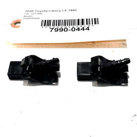 2018-2023 TOYOTA CAMRY WINDSHIELD WIPER WASHER NOZZLE SPRAYER JET 2PCS OEM