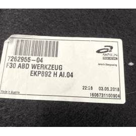 2018 BMW 340 XI Trunk Trim Cover Panel OEM 2018 BMW 340 XI Trunk Trim Cover Panel OEM