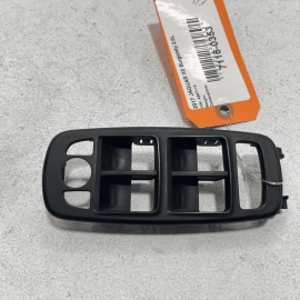 2017-2020 JAGUAR XE FRONT LEFT DRIVER DOOR MASTER WINDOW SWITCH BEZEL TRIM 