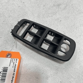 2017-2020 JAGUAR XE FRONT LEFT DRIVER DOOR MASTER WINDOW SWITCH BEZEL TRIM 
