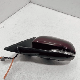 2017-2019 Jaguar Xe Front Driver Left Side Rear View Door Mirror Burgundy -
