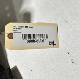 2017 - 2020 Infiniti Q50 Rear Left Driver Side Sport Seat Upper Cushion OEM