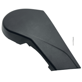 2017-2020 JAGUAR XE FRONT LEFT DRIVER LH SIDE SEAT OUTER RECLINER COVER TRI