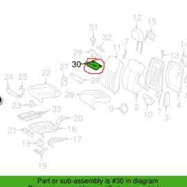 Courtesy Lamp Cover Front Right Seat OEM A2519183730 06-12 MERCEDES-BENZ GL Courtesy Lamp Cover Front Right Seat OEM A2519183730 06-12 MERCEDES-BENZ GL