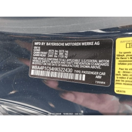 2017-2020 BMW 440i F32 F33 F83 TRUNK LID RELEASE OPEN OPENER CLOSE SWITCH O 2017-2020 BMW 440i F32 F33 F83 TRUNK LID RELEASE OPEN OPENER CLOSE SWITCH O