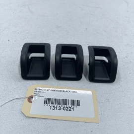 17-2023 AUDI Q7 REAR CHILD SEAT SAFETY LATCH TRIM W/O COVER LOWER GUIDE SET