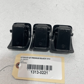 17-2023 AUDI Q7 REAR CHILD SEAT SAFETY LATCH TRIM W/O COVER LOWER GUIDE SET