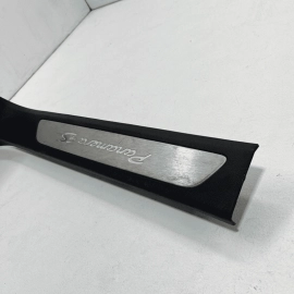 10-16 PORSCHE PANAMERA 4S FRONT PASSENGER SIDE DOOR SILL SCUFF PLATE TRIM O 10-16 PORSCHE PANAMERA 4S FRONT PASSENGER SIDE DOOR SILL SCUFF PLATE TRIM O