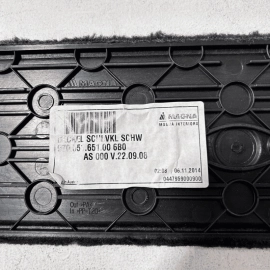 2010-2016 PORSCHE PANAMERA S TRUNK SAFETY WARNING TRIANGLE COVER TRIM OEM