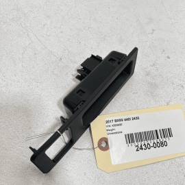 Tailgate Lift gate Trunk Lid Handle BMW 440I 2017-2020 OEM Tailgate Lift gate Trunk Lid Handle BMW 440I 2017-2020 OEM