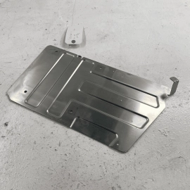 2012-2016 Tesla Model S Right Footwell Bracket Cover Support Plate 1013499-