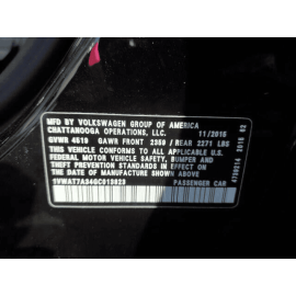 VOLKSWAGEN PASSAT 2016-2018 FRONT SEAT RIGHT OR LEFT SIDE HEAD REST HEADRES