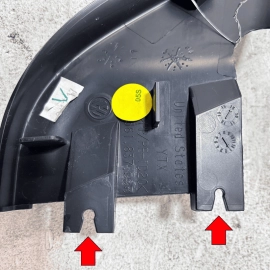 VOLKSWAGEN PASSAT 2012-2022 FRONT DRIVER SIDE DOOR WINDOW CORNER COVER TRIM VOLKSWAGEN PASSAT 2012-2022 FRONT DRIVER SIDE DOOR WINDOW CORNER COVER TRIM