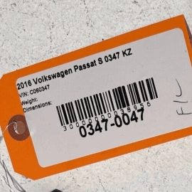 VOLKSWAGEN PASSAT 2016-2019 FRONT DRIVER SIDE DOOR PANEL MOLDING TRIM COVER VOLKSWAGEN PASSAT 2016-2019 FRONT DRIVER SIDE DOOR PANEL MOLDING TRIM COVER