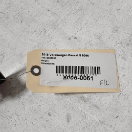 VW PASSAT 2012-2022 FRONT DRIVER SIDE DOOR WINDOW B PILLAR APPLIQUE MOLDING