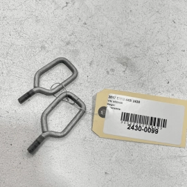 2017-2020 BMW 440i HOOD BONNET CATCH SAFETY LATCH HOOK BRACKET OEM SET OF 2