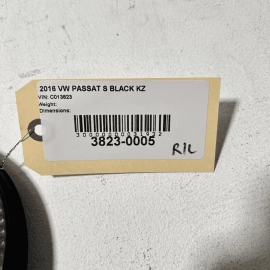 VOLKSWAGEN PASSAT 2012-2022 REAR DRIVER SIDE DOOR BODY WEATHERSTRIP SEAL OE VOLKSWAGEN PASSAT 2012-2022 REAR DRIVER SIDE DOOR BODY WEATHERSTRIP SEAL OE