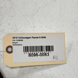 VOLKSWAGEN PASSAT 2012-2022 REAR DRIVER SIDE DOOR BODY WEATHERSTRIP SEAL OE VOLKSWAGEN PASSAT 2012-2022 REAR DRIVER SIDE DOOR BODY WEATHERSTRIP SEAL OE