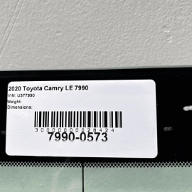 2018-2019-2020-19-2023 Toyota Camry Rear Back Windshield Window Heated Glas
