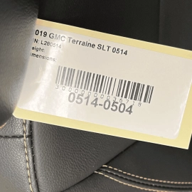 2018-2023 GMC Terrain SLT Seats & Door Panels Full Set Leather Jet Black OE