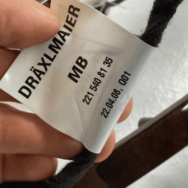 10-13 Mercedes S 550 S450 S500 Center Dashboard Dash Panel Trim Molding Woo