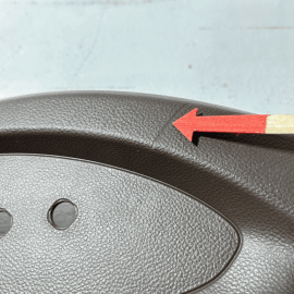 2009-2010 INFINITI FX35 FRONT RIGHT SIDE SEAT SWITCH BEZEL COVER TRIM PANEL