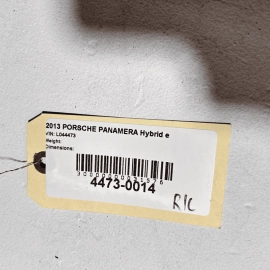 PORSCHE PANAMERA 2010-2016 Rear Driver Door B Pillar Applique Molding & Sea