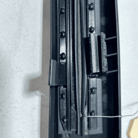 PORSCHE PANAMERA 2010-2016 REAR LEFT DRIVER SIDE DOOR WINDOW TRIM GUIDE OEM