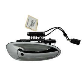 PORSCHE PANAMERA 2010-16 REAR PASSENGER SIDE DOOR EXTERIOR HANDLE & KEY LES