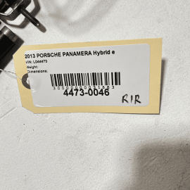 PORSCHE PANAMERA 2010-16 REAR PASSENGER SIDE DOOR EXTERIOR HANDLE & KEY LES