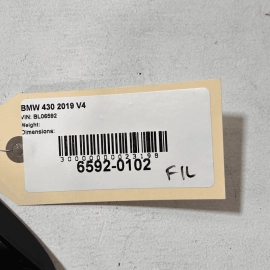 2017-2020 BMW 430I F36 FRONT LEFT DRIVER DOOR TWEETER SPEAKER GRILLE COVER  2017-2020 BMW 430I F36 FRONT LEFT DRIVER DOOR TWEETER SPEAKER GRILLE COVER