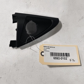 2017-2020 BMW 430I F36 FRONT LEFT DRIVER DOOR TWEETER SPEAKER GRILLE COVER  2017-2020 BMW 430I F36 FRONT LEFT DRIVER DOOR TWEETER SPEAKER GRILLE COVER