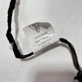 2010-2016 Porsche Panamera Rear Left Driver Side Door Wire Wiring Harness O