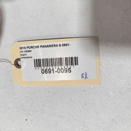 2010-2016 Porsche Panamera Rear Left Driver Side Door Wire Wiring Harness O